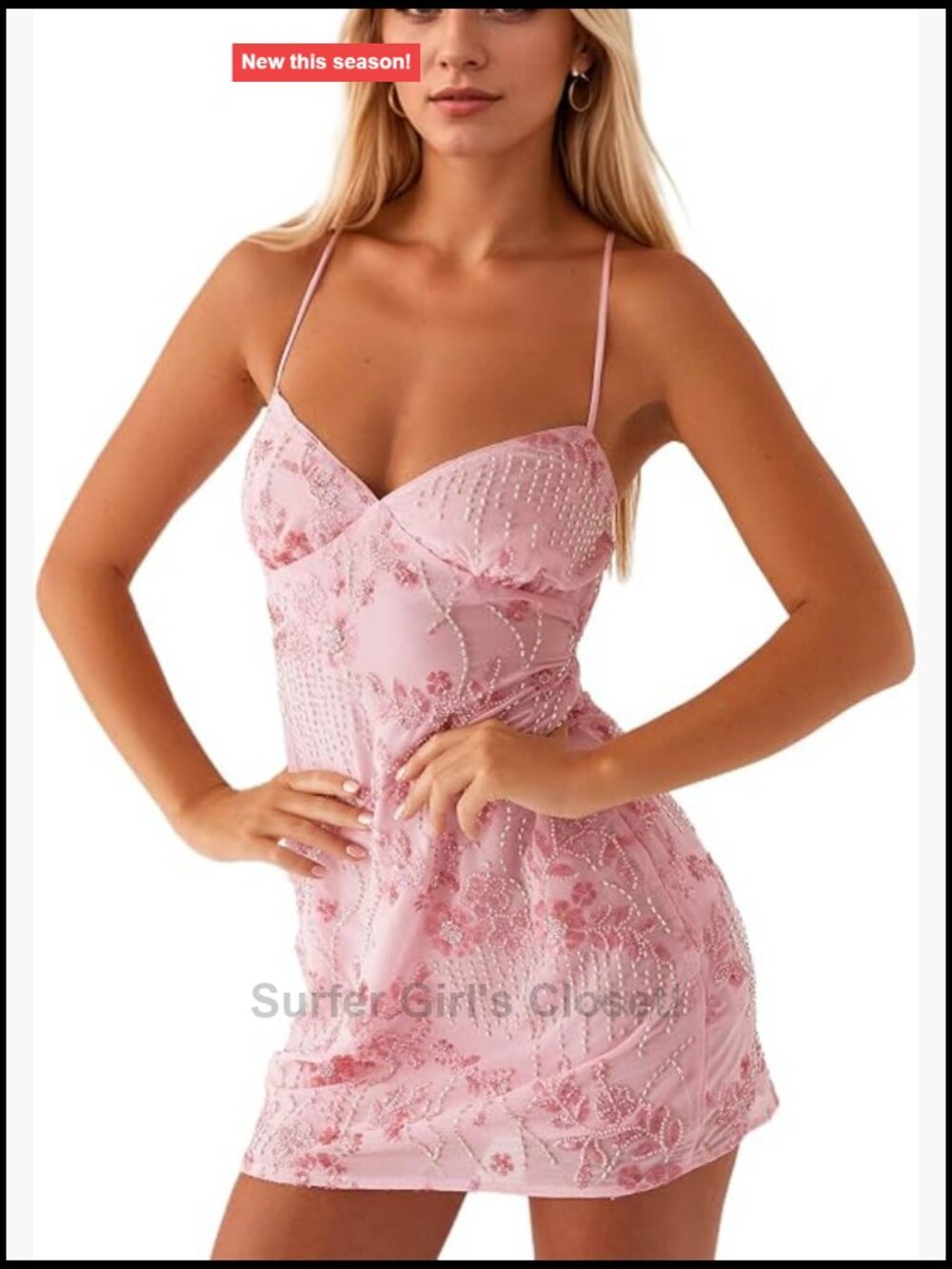Sequin Rhinestone Sleeveless Backless Deep V Neck Mini Dress Party Clubwear